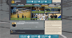 Desktop Screenshot of kosarka.si